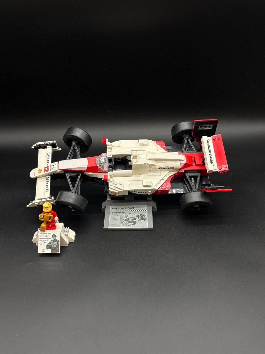 LEGO Set McLaren MP4/4 & Ayrton Senna - Creator — frente