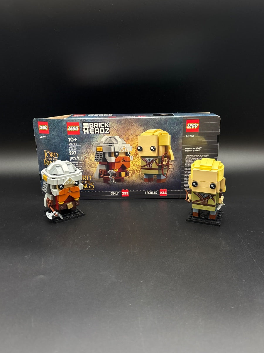 LEGO Set Legolas & Gimli - BrickHeadz — frente