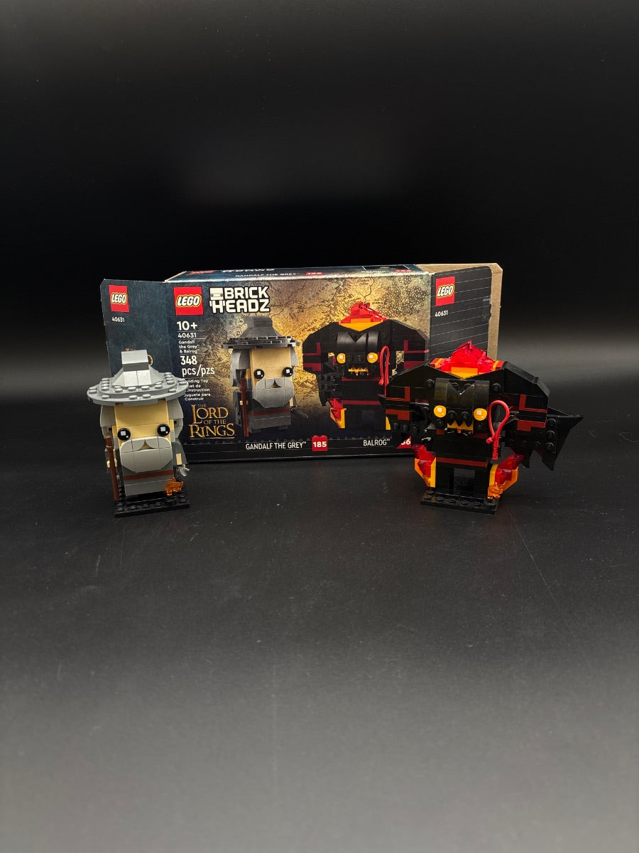 LEGO Set Gandalf the Grey & Balrog - BrickHeadz — frente