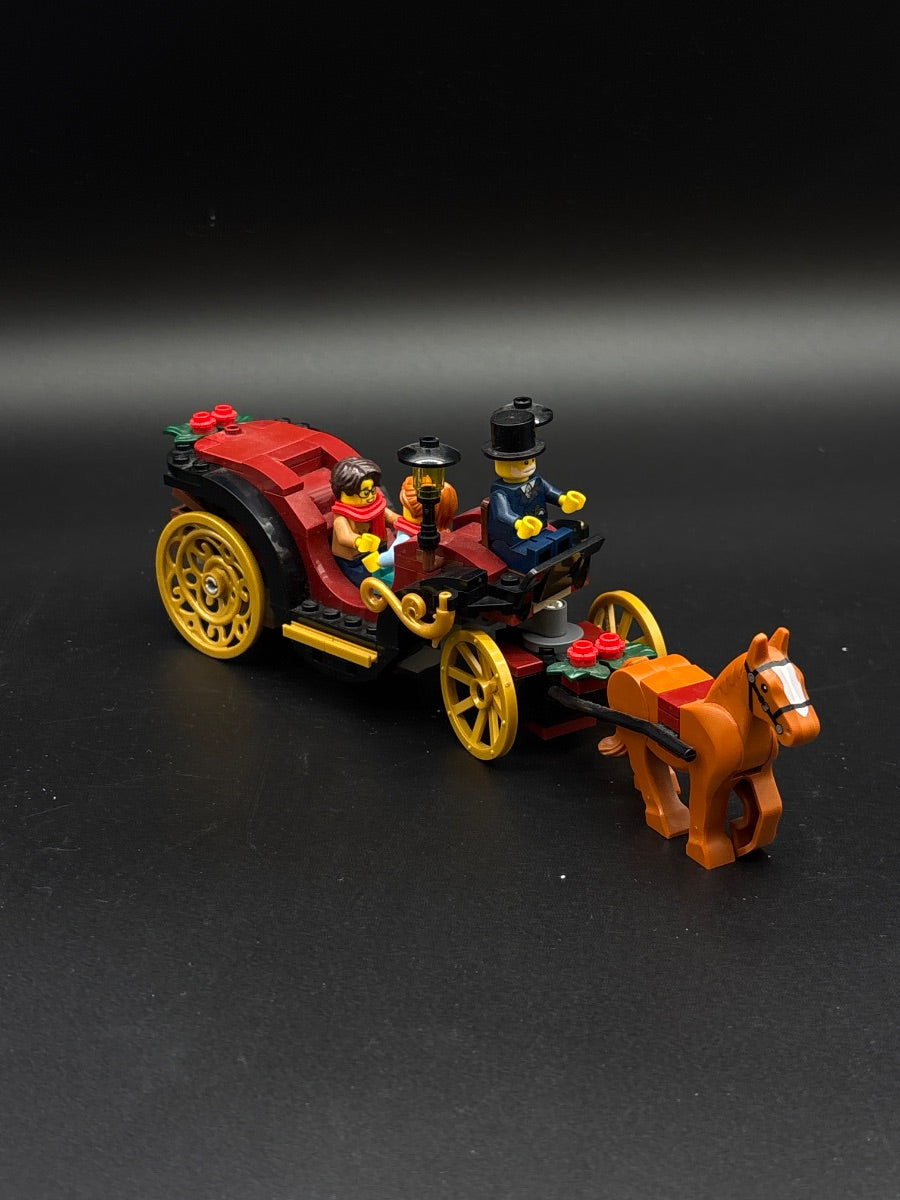 LEGO Set Wintertime Carriage Ride - Holiday & Event — frente