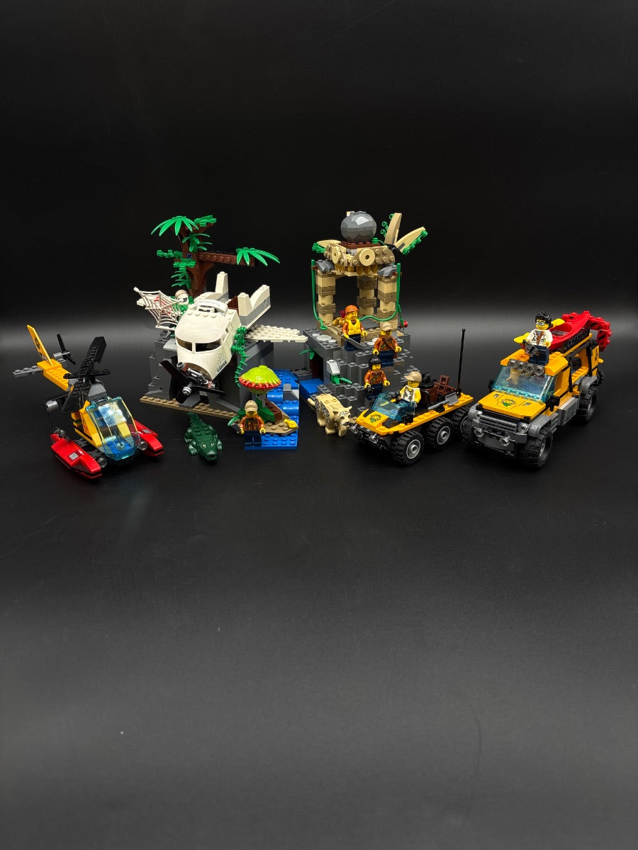 LEGO Set Jungle Exploration Site - Town — frente