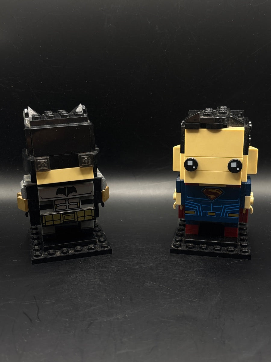 LEGO Set Tactical Batman & Superman - BrickHeadz — frente