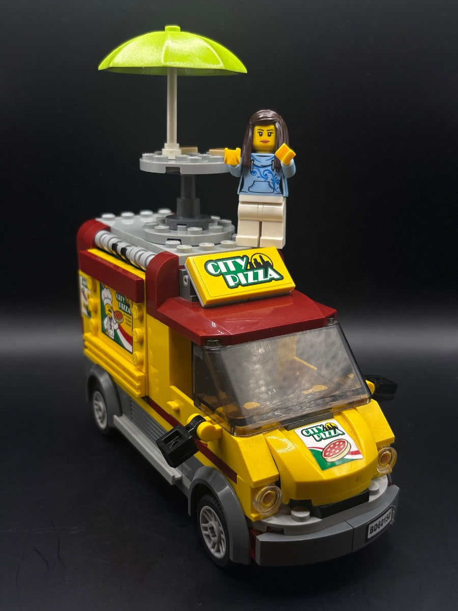 LEGO Set Pizza Van - Town — frente