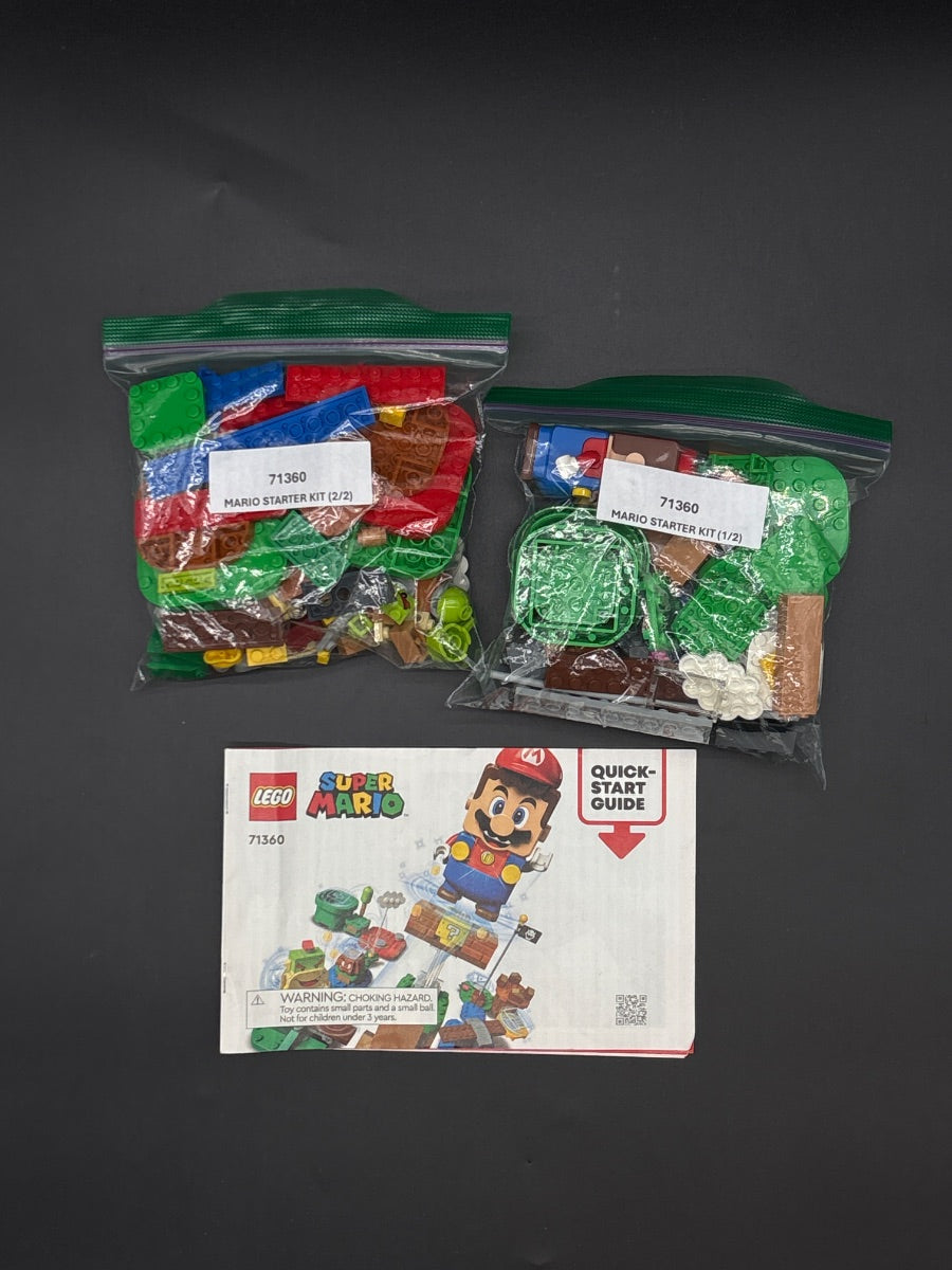 LEGO Set Adventures with Mario - Starter Course - Super Mario (71360-1) — frente