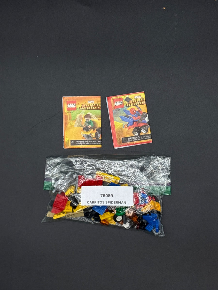 LEGO Set Mighty Micros: Scarlet Spider vs. Sandman (76089-1) — frente