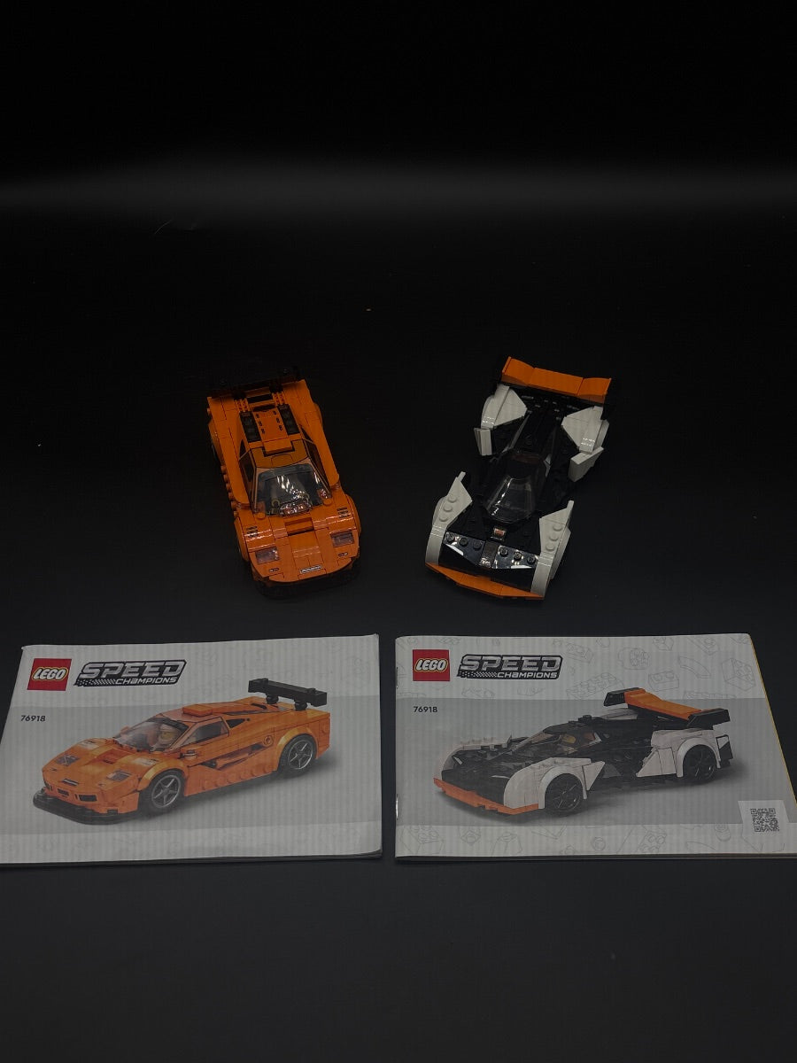 LEGO Set McLaren Solus GT & McLaren F1 LM - Speed Champions — frente