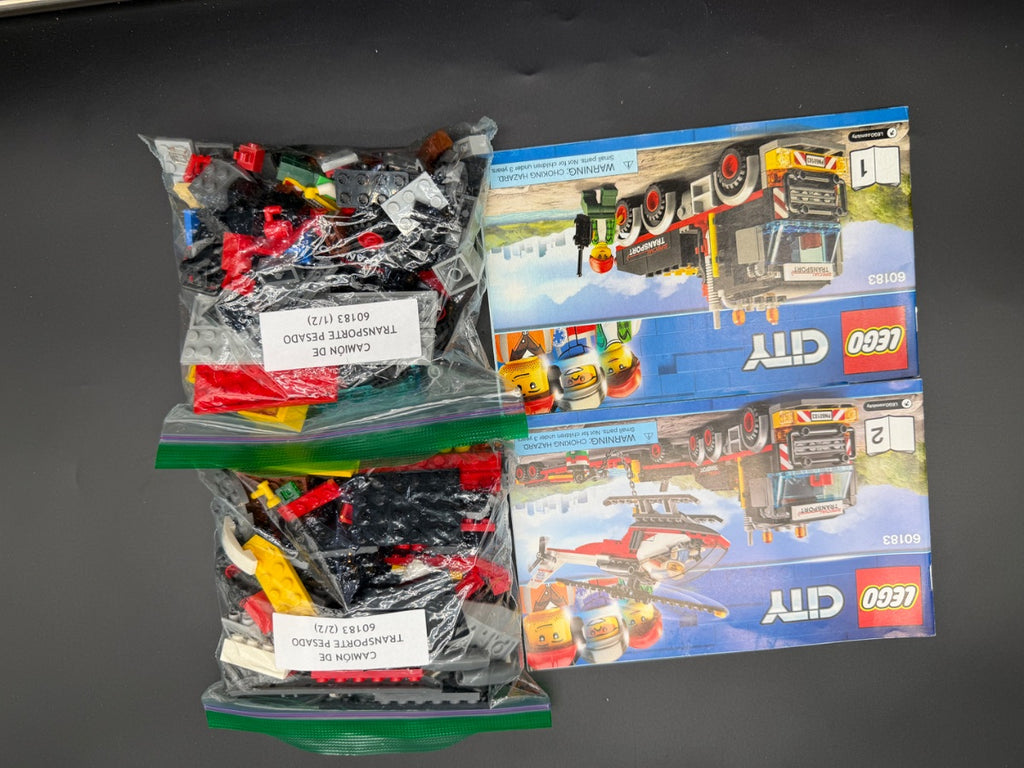 LEGO Set Heavy Cargo Transport - Town (60183-1) — frente