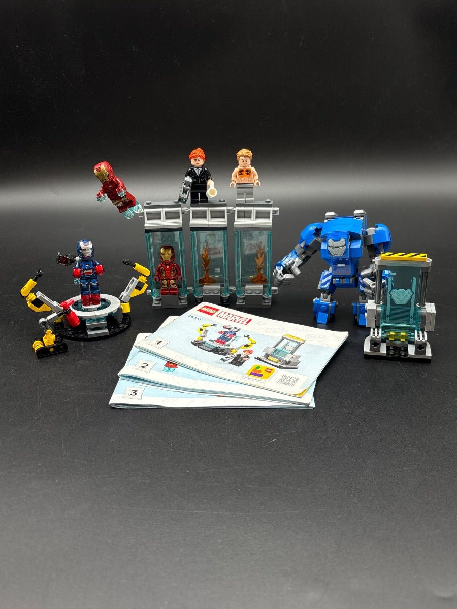 LEGO Set Iron Man's Laboratory: Hall of Armor (76315-1) — frente