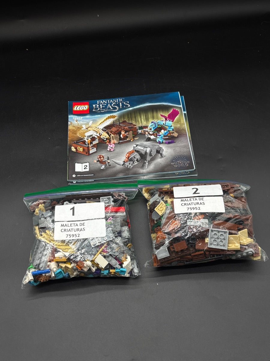 LEGO Set Newt's Case of Magical Creatures - Harry Potter (75952-1) — frente