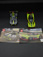 LEGO Set Aston Martin Valkyrie AMR Pro and Aston Martin Vantage GT3 - SPEED CHAMPIONS (76910-1) — frente