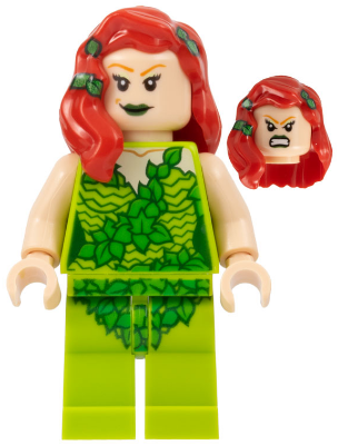 LEGO Minifigura Poison Ivy Lime Outfit - DC — imagen BrickLink