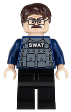 LEGO Minifigura Commissioner James Gordon - DC — imagen BrickLink