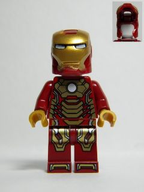 Iron Man - Mark 42 Armor, White Head - BrickLink - DagaBlocks
