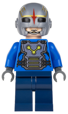 LEGO Minifigura Nova Corps Officer - Otro — imagen BrickLink