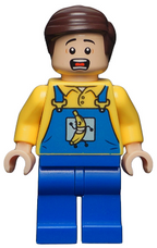 LEGO Minifigura Truck Driver Overalls - DC — imagen BrickLink
