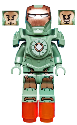 Scuba Iron Man - BrickLink - DagaBlocks