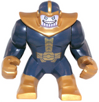 Thanos - Large Figure, Dark Blue and Pearl Gold Outfit, Arms, and Helmet - BrickLink - DagaBlocks