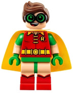 Robin - Green Glasses, Smile / Scared Pattern — imagen BrickLink