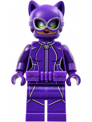 LEGO Minifigura Catwoman Dark Purple Suit - DC — imagen BrickLink