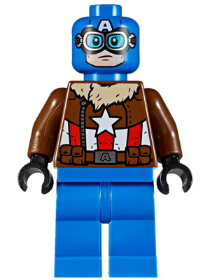 Pilot Captain America - BrickLink - DagaBlocks
