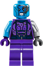 Nebula - Dark Azure Head, Torn Outfit - BrickLink - DagaBlocks