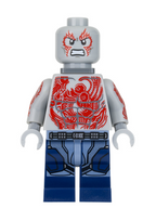 LEGO Minifigura Drax - Dark Blue Legs, Jet Pack - Marvel — imagen BrickLink