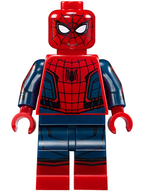 Spider-Man - Black Web Pattern, Red Torso Small Vest, Red Boots - BrickLink - DagaBlocks