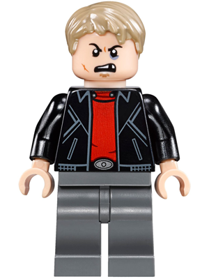 Masked Robber - Blue Mask, Red Shirt - BrickLink - DagaBlocks