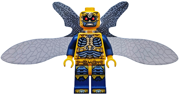 Parademon - Bright Light Orange, Extended Wings - BrickLink - DagaBlocks