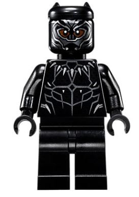 Black Panther - Reddish Brown Eyes - BrickLink - DagaBlocks