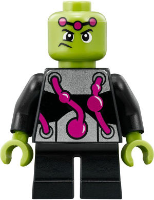 LEGO Minifigura Brainiac - Short Legs - DC — imagen BrickLink