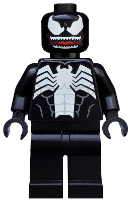 Venom - White Teeth Parted - BrickLink - DagaBlocks
