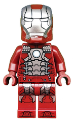 Iron Man - Mark 5 Armor, Trans-Clear Head - BrickLink - DagaBlocks