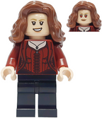 The Scarlet Witch (Wanda Maximoff) - Plain Legs, Reddish Brown Hair - BrickLink - DagaBlocks