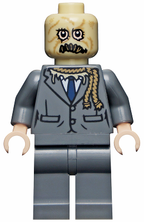 Scarecrow - No Hat, Dark Bluish Gray Suit - BrickLink - DagaBlocks