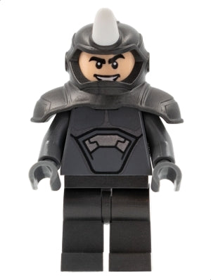 Rhino - Shoulder Armor with White Horn — imagen BrickLink