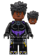 Shuri - Black and Dark Purple Top - BrickLink - DagaBlocks