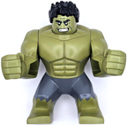 Hulk - Giant, Dark Bluish Gray Pants, Smile - BrickLink - DagaBlocks