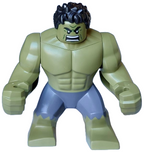 Hulk - Giant, Dark Bluish Gray Pants, Raging - BrickLink - DagaBlocks