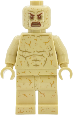 LEGO Minifigura Sandman - Sand Form, Printed Legs - Marvel — imagen BrickLink