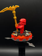 LEGO Minifigura Kai NRG - NINJAGO — costado