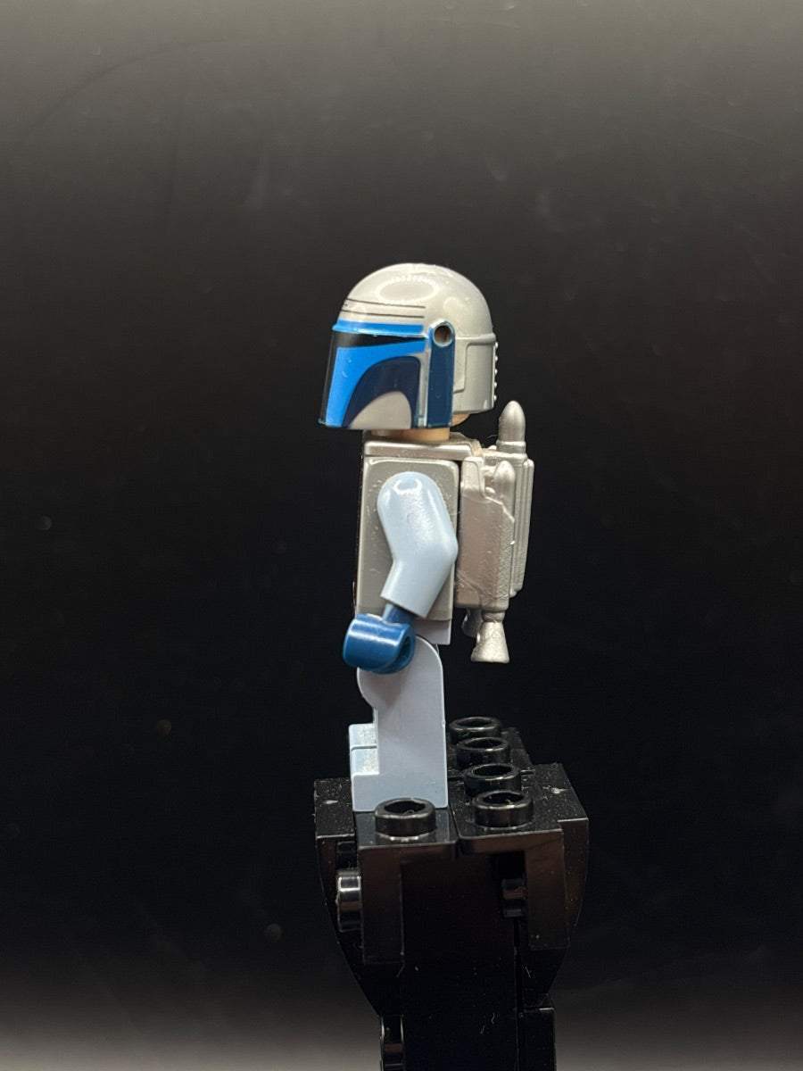 LEGO Minifigura Jango Fett - Star Wars — costado