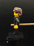 LEGO Minifigura Young Garmadon - Black Master Tunic - NINJAGO — costado