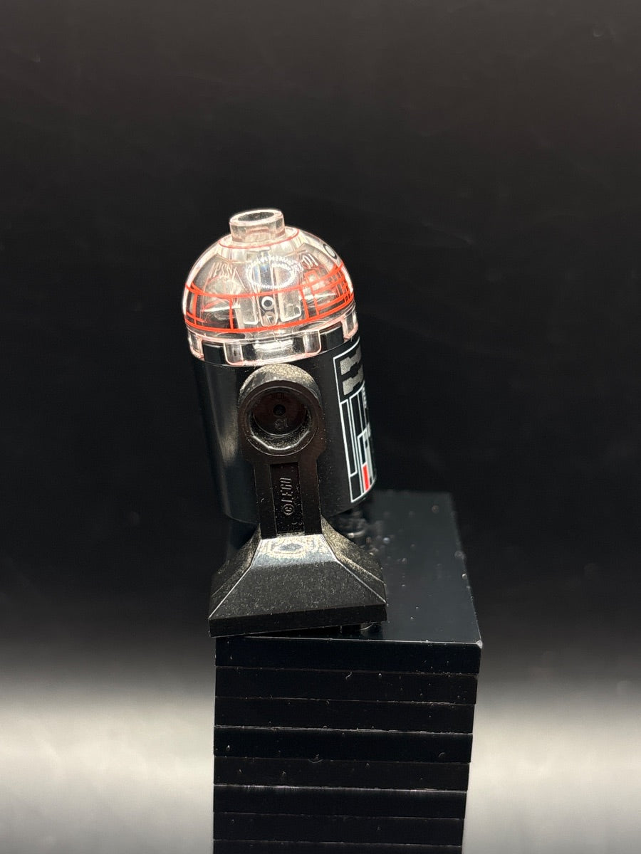 LEGO Minifigura Astromech Droid, Imperial, Black - Star Wars — costado