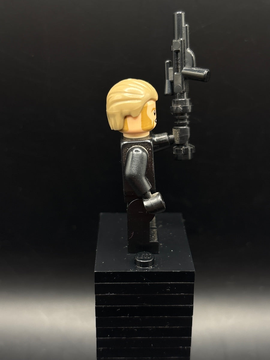 LEGO Minifigura Agent Alexsandr Kallus - Hair - Star Wars — costado