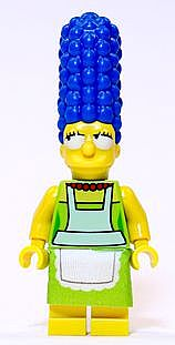 Marge Simpson with Apron - BrickLink - DagaBlocks