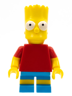 LEGO Minifigura Bart Simpson - The Simpsons — imagen BrickLink