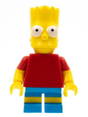 LEGO Minifigura Bart Simpson - The Simpsons — imagen BrickLink