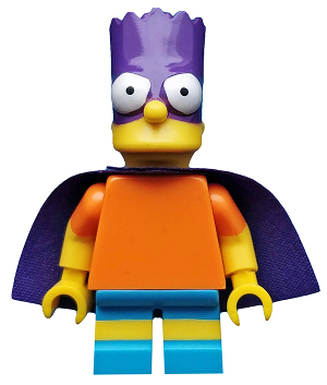 Bartman, The Simpsons, Series 2 (Minifigure Only without Stand and Accessories) - BrickLink - DagaBlocks