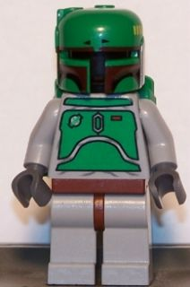 LEGO Minifigura Boba Fett - Bluish Grays - Star Wars — imagen BrickLink